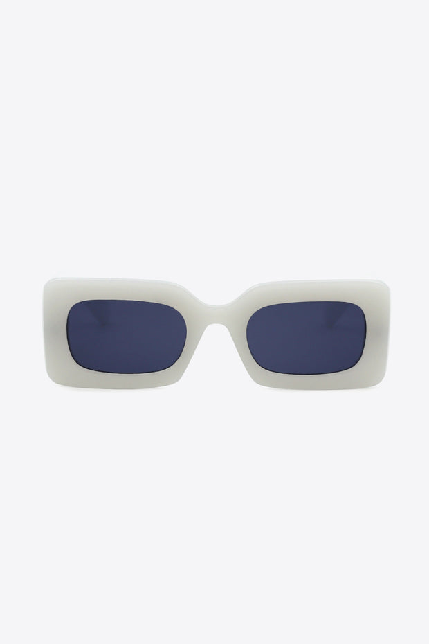 Polycarbonate Frame Rectangle Sunglasses