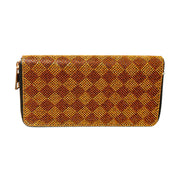 Harlequin Rhinestone Zippered Wallet