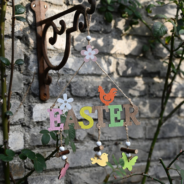 Easter Wooden Hanging Widget