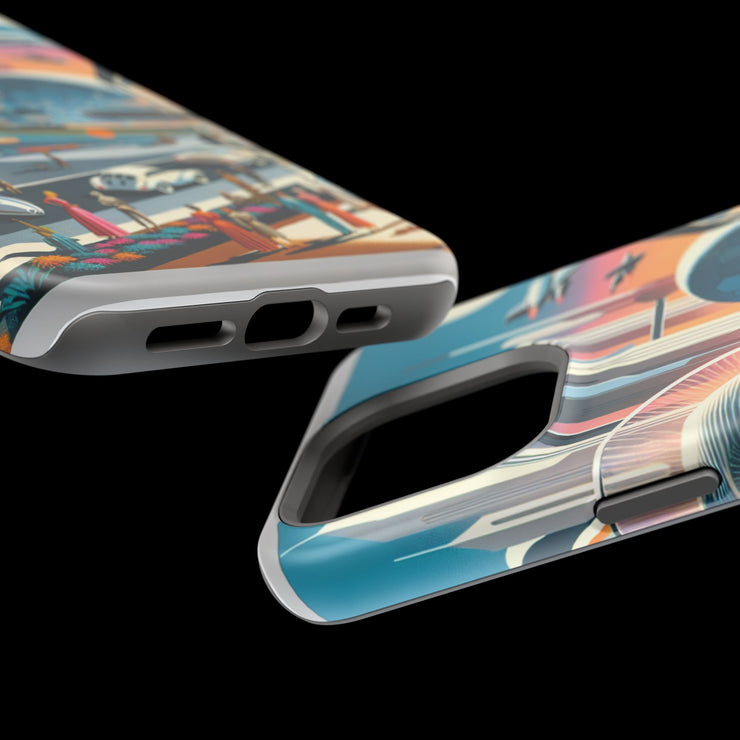 FASHION JUNKY - Futuristic Magnetic Tough Cell Phone Case