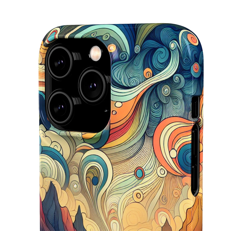 FASHION JUNKY - Psychedelic Snap Phone Case