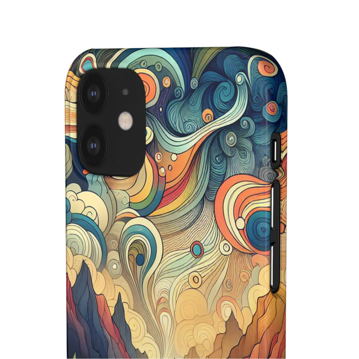 FASHION JUNKY - Psychedelic Snap Phone Case