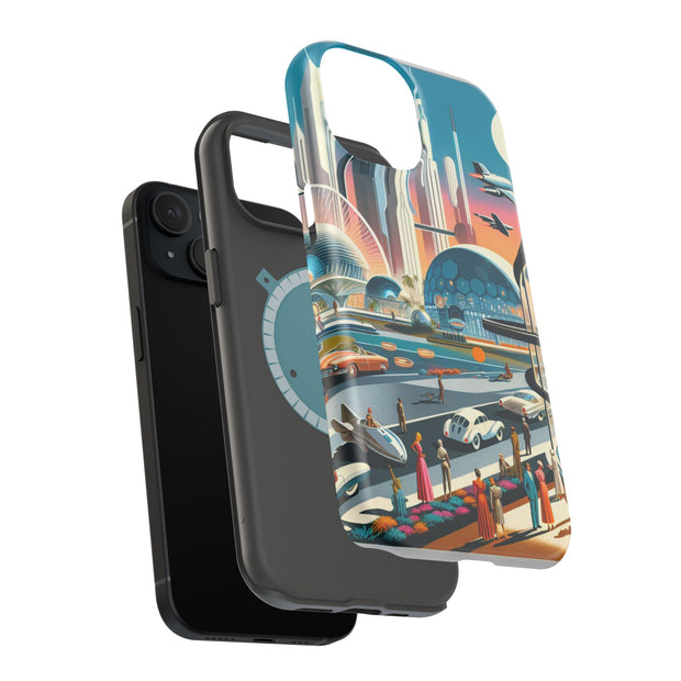 FASHION JUNKY - Futuristic Magnetic Tough Cell Phone Case