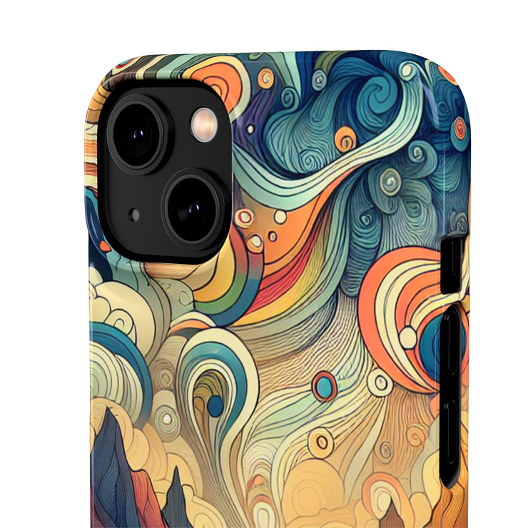 FASHION JUNKY - Psychedelic Snap Phone Case