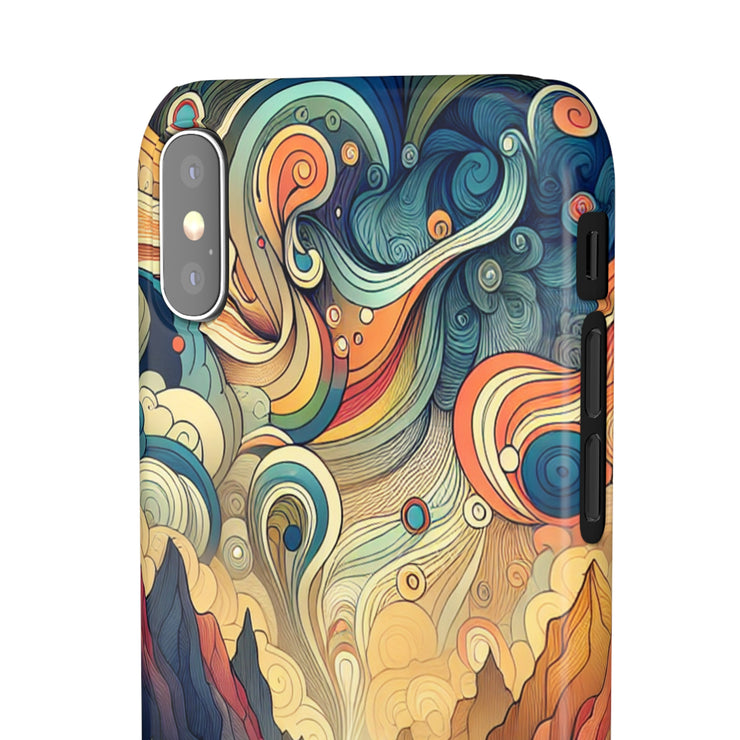 FASHION JUNKY - Psychedelic Snap Phone Case