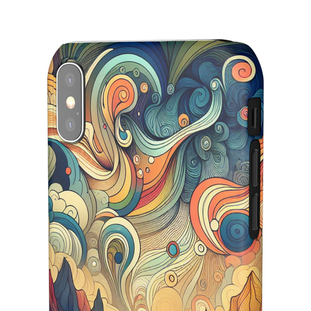 FASHION JUNKY - Psychedelic Snap Phone Case