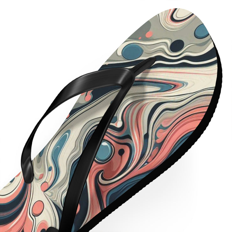 FASHION JUNKY - Very Abstract Very Unique Flip Flops