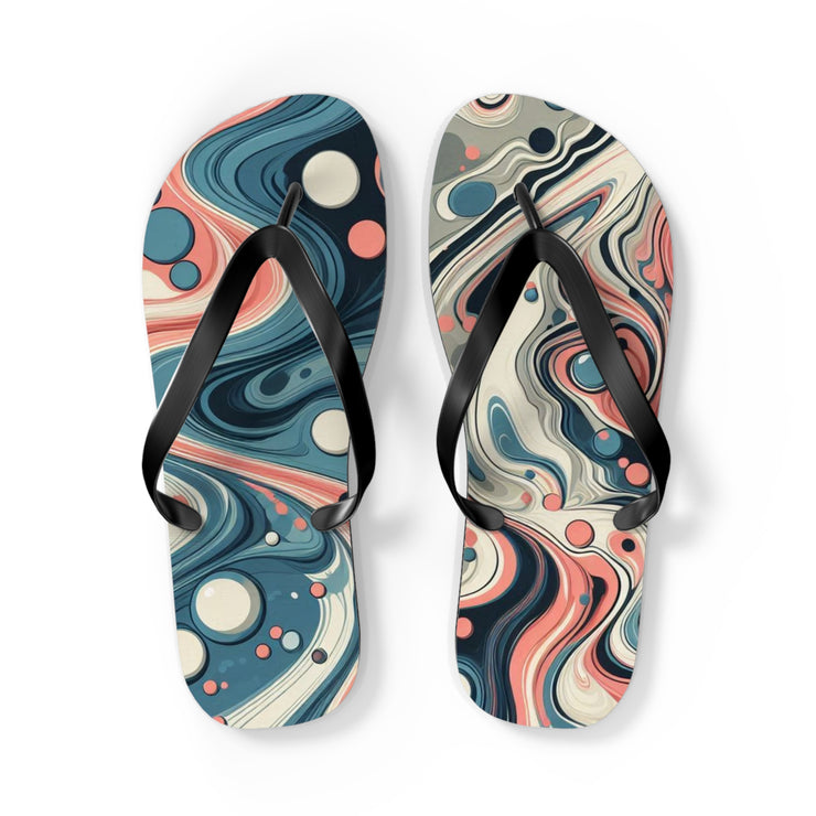 FASHION JUNKY - Very Abstract Very Unique Flip Flops