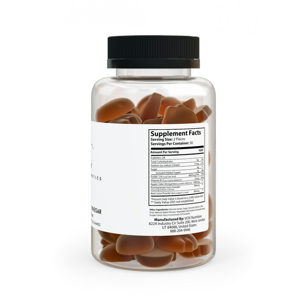 Iris Cosmetics - Apple Cider Vinegar Gummies (60 Gummies)