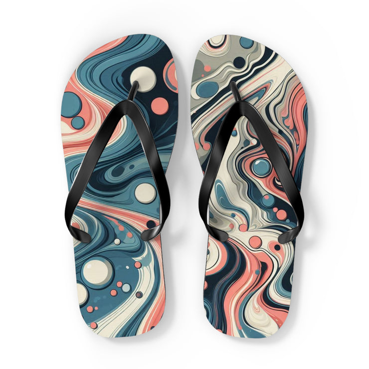 FASHION JUNKY - Very Abstract Very Unique Flip Flops