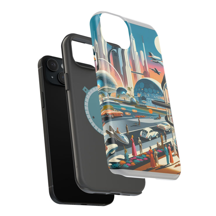 FASHION JUNKY - Futuristic Magnetic Tough Cell Phone Case