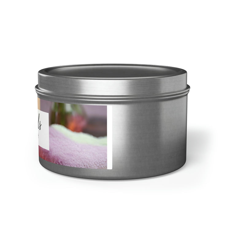 Unique Oils - Spa Retreat Tin Candle