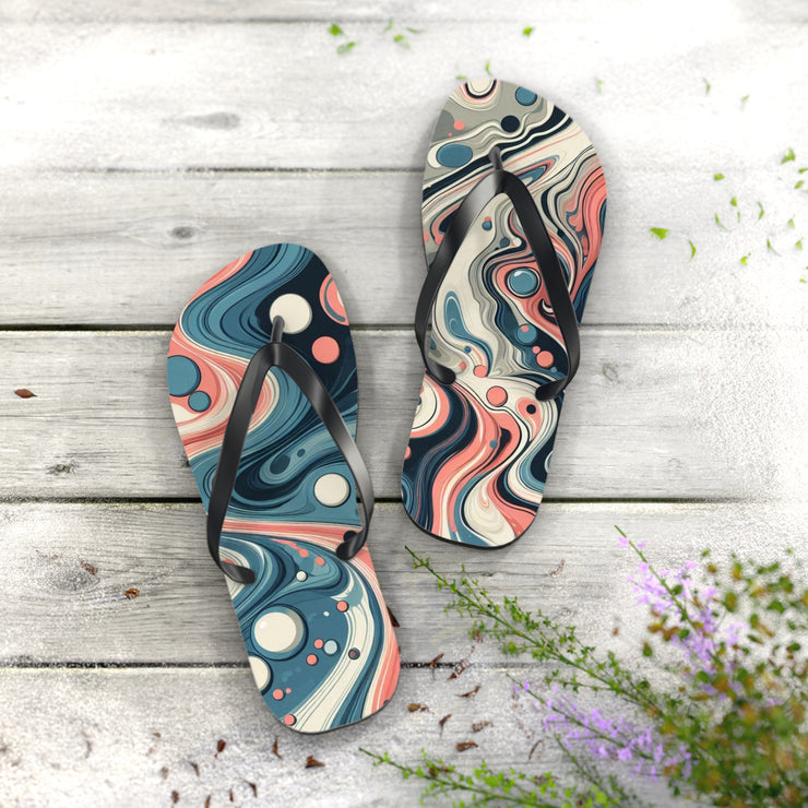 FASHION JUNKY - Very Abstract Very Unique Flip Flops