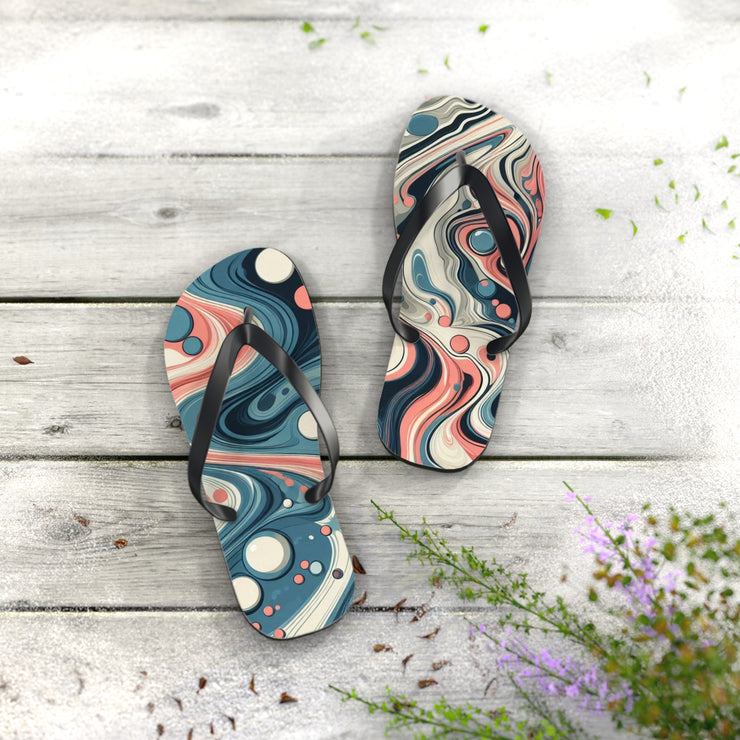 FASHION JUNKY - Very Abstract Very Unique Flip Flops