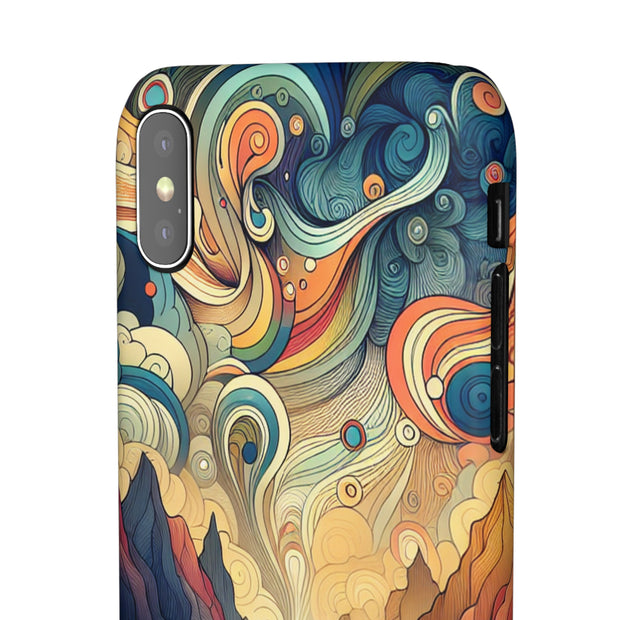 FASHION JUNKY - Psychedelic Snap Phone Case