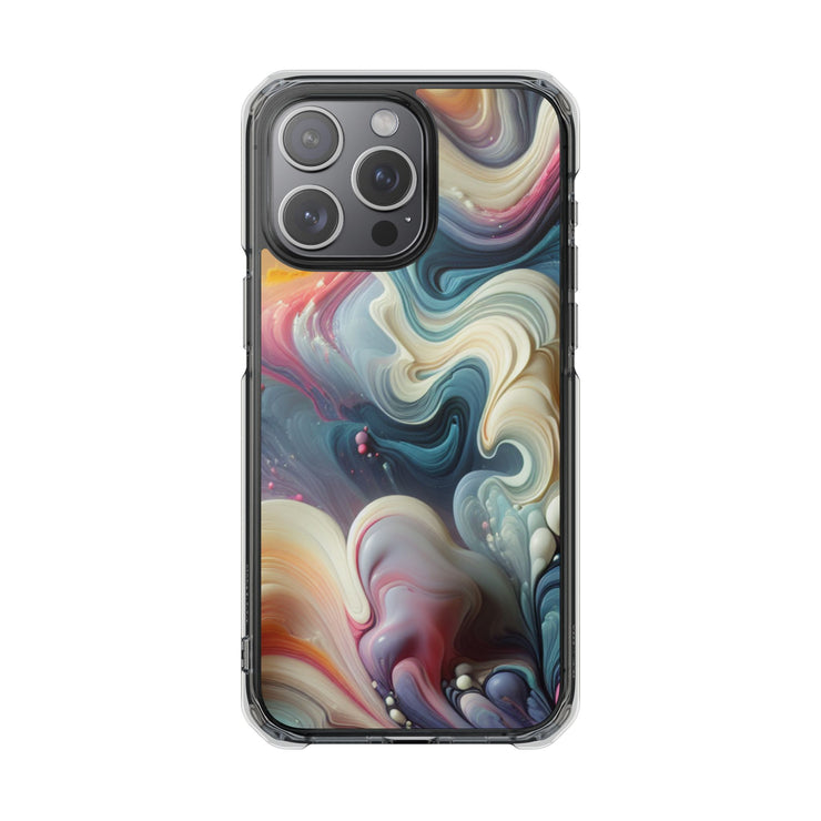 FASHION JUNKY - Liquid Art Fluid Flowing Pattern Phone Case - Bold & Pastel