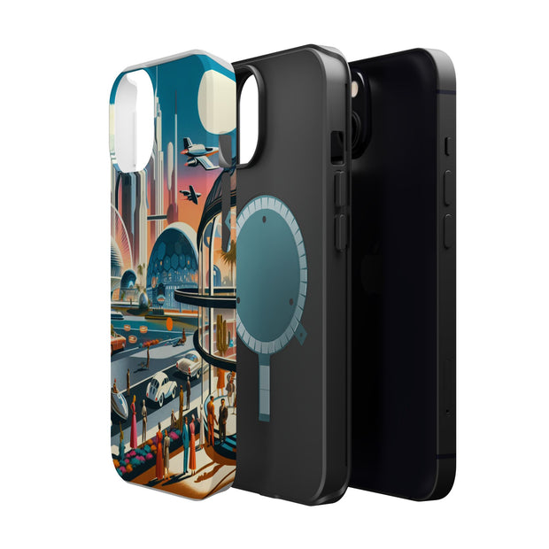 FASHION JUNKY - Futuristic Magnetic Tough Cell Phone Case