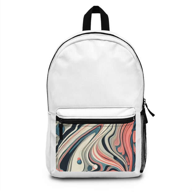 FASHION JUNKY - Fluid Abstract Artful Backpack