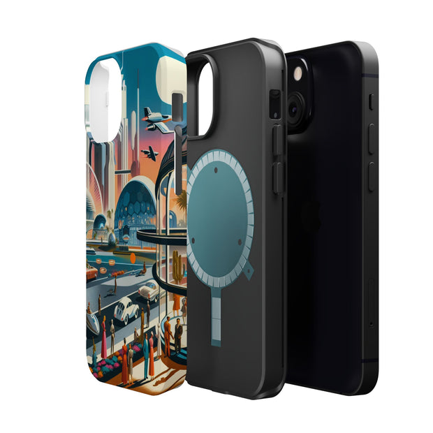 FASHION JUNKY - Futuristic Magnetic Tough Cell Phone Case