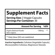 Iris Cosmetics - Beetroot Supplement (60 Capsules)