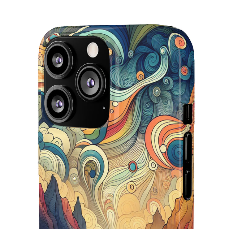 FASHION JUNKY - Psychedelic Snap Phone Case