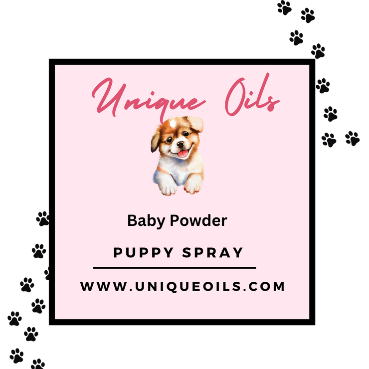 UNIQUE OILS Baby Powder Puppy Spray