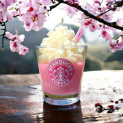 Cafe Pink Drink Frappe theme scented soy wax