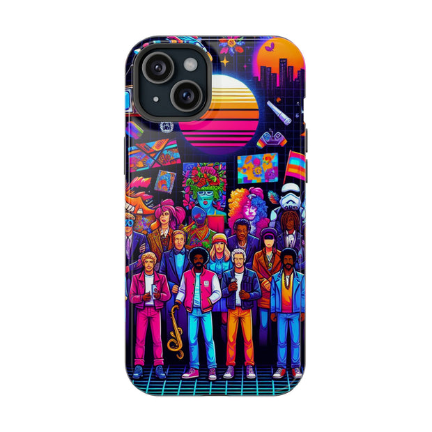 FASHION JUNKY - 80s and 90s Magnetic Tough Phone Case