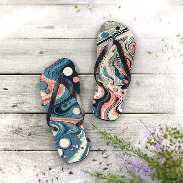 FASHION JUNKY - Very Abstract Very Unique Flip Flops