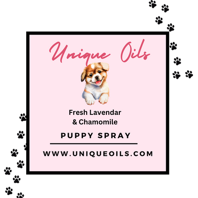 UNIQUE OILS Fresh Lavender & Chamomile Puppy Spray