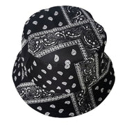 Black Bandana Reversible Bucket Hat