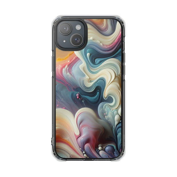 FASHION JUNKY - Liquid Art Fluid Flowing Pattern Phone Case - Bold & Pastel