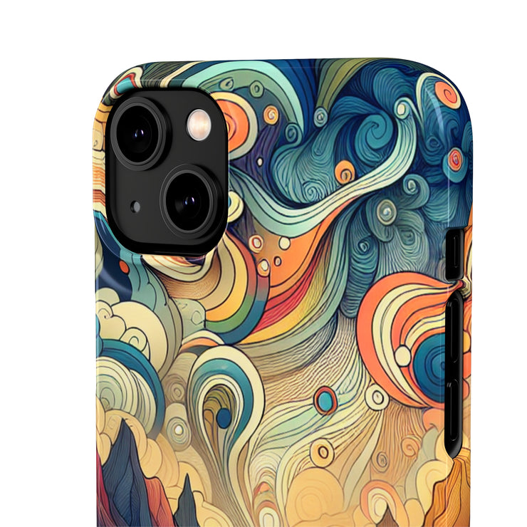 FASHION JUNKY - Psychedelic Snap Phone Case