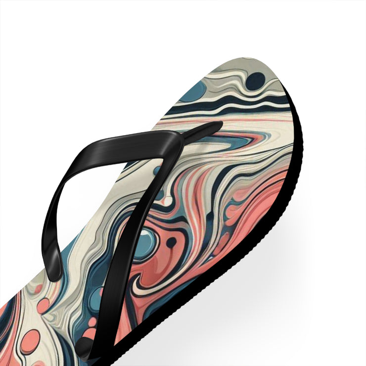 FASHION JUNKY - Very Abstract Very Unique Flip Flops