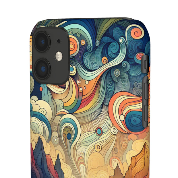 FASHION JUNKY - Psychedelic Snap Phone Case