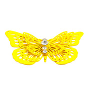 Yellow 3D Butterfly Brooch