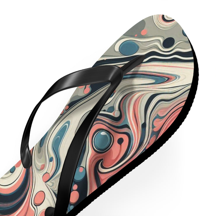 FASHION JUNKY - Very Abstract Very Unique Flip Flops