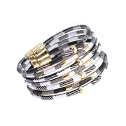 White Buffalo Magnetic Bracelet