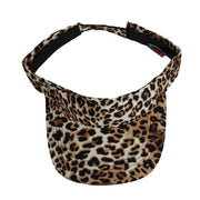 Wild Leopard Visor Hat