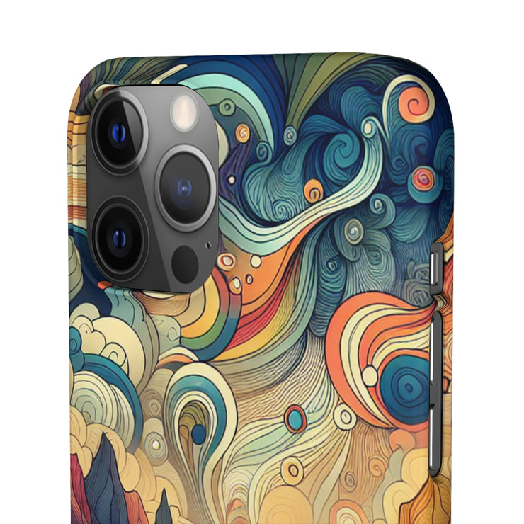 FASHION JUNKY - Psychedelic Snap Phone Case