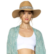 Camel Straw Panama Fedora