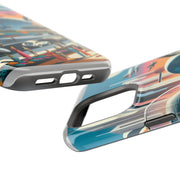 FASHION JUNKY - Futuristic Magnetic Tough Cell Phone Case