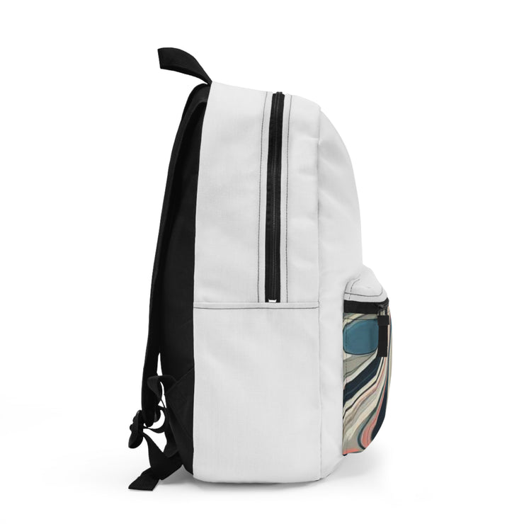 FASHION JUNKY - Fluid Abstract Artful Backpack