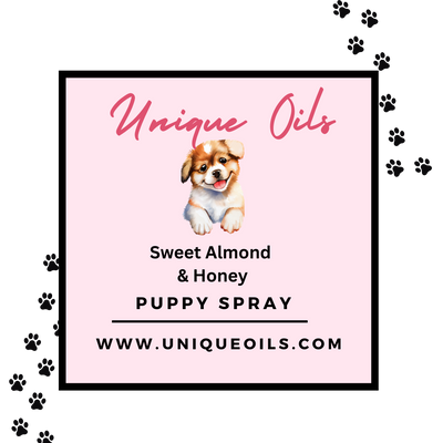 UNIQUE OILS Sweet Almond & Honey Puppy Spray