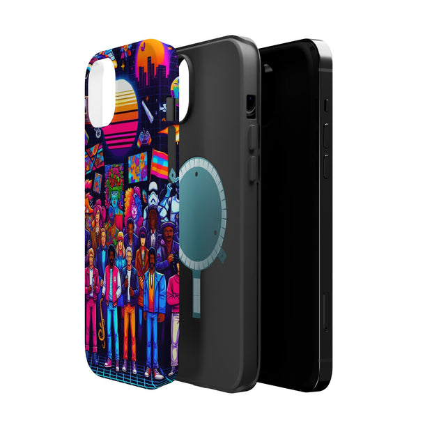 FASHION JUNKY - 80s and 90s Magnetic Tough Phone Case