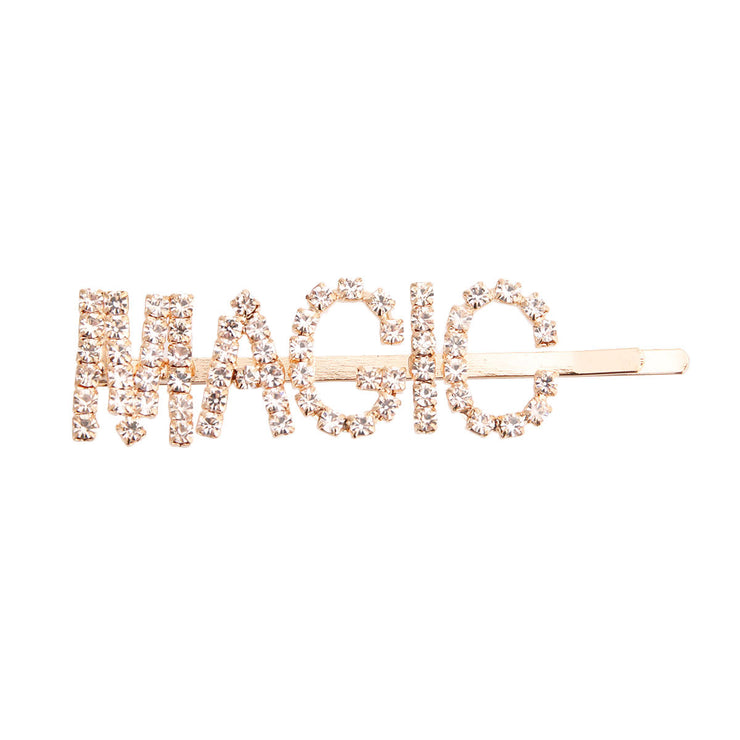 Gold MAGIC Sparkle Hair Pin