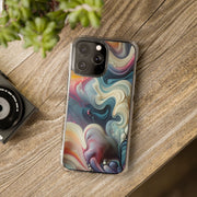 FASHION JUNKY - Liquid Art Fluid Flowing Pattern Phone Case - Bold & Pastel