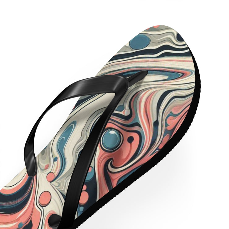 FASHION JUNKY - Very Abstract Very Unique Flip Flops