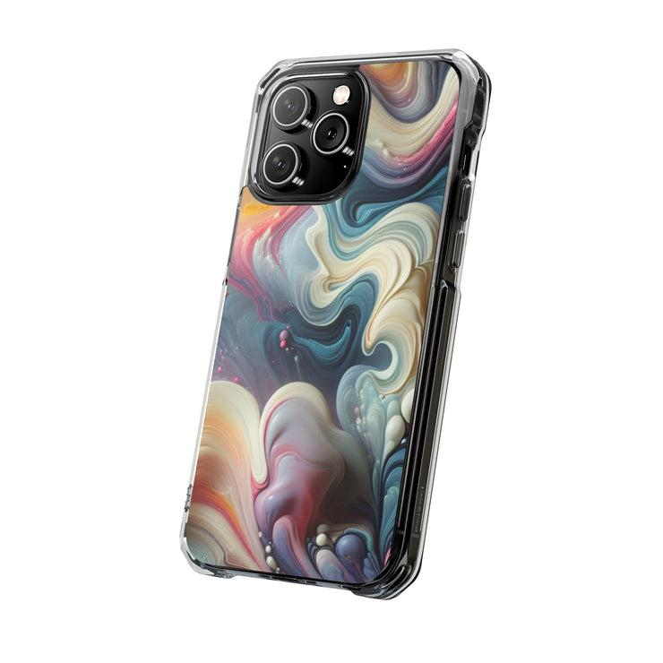 FASHION JUNKY - Liquid Art Fluid Flowing Pattern Phone Case - Bold & Pastel