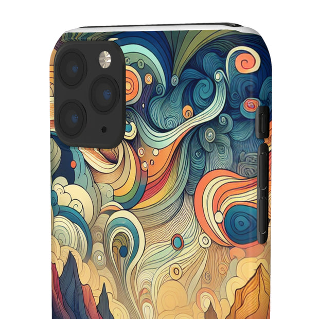 FASHION JUNKY - Psychedelic Snap Phone Case